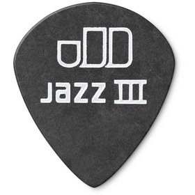 تصویر پیک گیتار Dunlop Tortex Pitch Black Jazz III Pick .60mm 