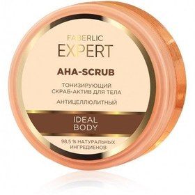 تصویر اسکراب و لایه بردار بدن فابرلیک Aha scrub Faberlic ideal body