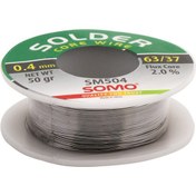 تصویر سیم لحیم سومو 0.4 میلیمتر 50 گرم مدل SOMO SM504 solder wire