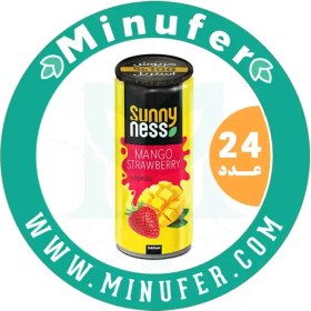 تصویر آبمیوه سانی نس انبه توت فرنگی ۲۴۰ سی سی - باکس 24 عددی Sunny Ness Mango Strawberry 240cc