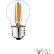 تصویر لامپ فیلامنت 5 وات G45 نمانور 