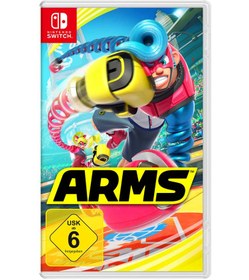 تصویر دیسک بازی ARMS مخصوص Nintendo Switch ARMS Nintendo Switch