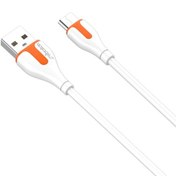 تصویر کابل micro-usb سیبراتون مدل S405 A طول 1/0متر - سفید Sibraton S405 A micro-usb cable