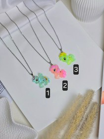 تصویر گردنبند شب تاب یونیکورن 214 