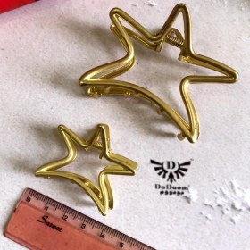 تصویر کلیپس فلزی طرح ستاره C109 