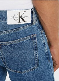 تصویر شلوار جین راسته اسنشیال برند calvin klein jeans Essential Denim Straight Fit Jeans