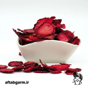 تصویر توت فرنگی خشک 