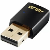 تصویر کارت شبکه بی‌سیم دوباند AC600 ایسوس مدل USB-AC51 ASUS USB-AC51 Dual-Band AC600 Wi-Fi adapter