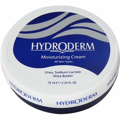 تصویر کرم مرطوب کننده هیدرودرم مدل Shea Butter حجم 75 میلی لیتر مرطوب کننده و آبرسان هیدرودرم