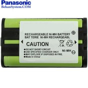 تصویر باتری تلفن بی سیم پاناسونیک مدل HHR-P104 