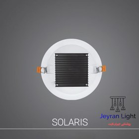 تصویر پنل 18 وات پارس شعاع توس مدل سولاریس - آفتابی 18 watt panel Pars Shua Tos Solaris model