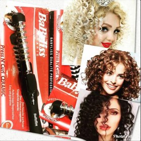 تصویر فر کننده مو بابلیس برند کمپانی babyliss فرانسه (اورجینال ) 