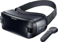 تصویر عینک واقعیت مجازی Samsung Gear VR 2017 Edition با کنترلر-ارسال 20 روز کاری ا Samsung Gear VR 2017 Edition with Controller - Black, SM-R324 Samsung Gear VR 2017 Edition with Controller - Black, SM-R324