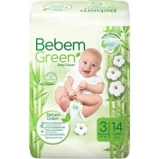 تصویر پوشک ببم سایز ۳ بسته ۱۴ عددی 