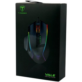 تصویر ماوس گیمینگ تی دگر مدل Vale T-TGM309 T-Dagger Vale T-TGM309 Gaming Mouse