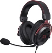 تصویر هدست گیمینگ ردراگون Diomedes H386 Pro مشکی Redragon Diomedes H386 Wired Gaming Headset Black