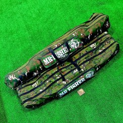 تصویر کیف ماهیگیری حمل لنسر سایز 90 سانت سه زیپ 