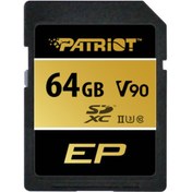 تصویر کارت حافظه Patriot V90 SDXC Class 10 SD Card 64GB Patriot V90 SDXC Class 10 SD Card 64GB