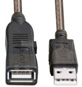 تصویر کابل افزایش طول usb دیتک 3 متر Dtech Dt-5203 Usb 2.0 Cable De Extension 3m 