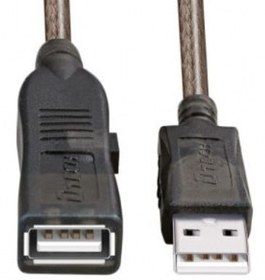 تصویر کابل افزایش طول usb دیتک 3 متر Dtech Dt-5203 Usb 2.0 Cable De Extension 3m 