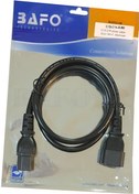 تصویر کابل برق بک تو بک کوتاه۸۰ سانتی متری بافو | Back To Back C13-C14 80CM 3X1.5MM BAFO | کابل برق بک تو بک کوتاه۸۰ سانتی متری فینو PHINO C13-C14 80CM 3X1.5 BAFO