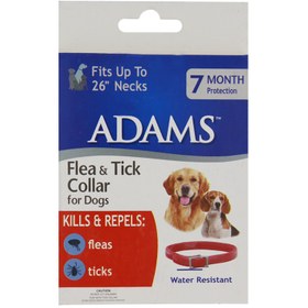 تصویر قلاده ضد کک و کنه سگ آدامز آمریکا 66 سانتی متر ا Adams Flea and Tick Collar for Dogs Adams Flea and Tick Collar for Dogs