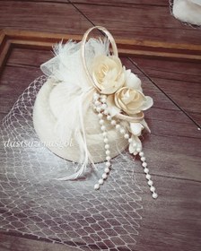 تصویر کلاه کرم رنگ کوچک - مدل kolah faransavi