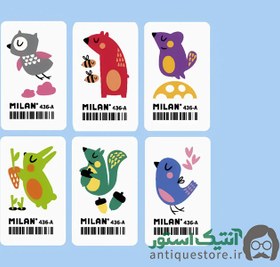 تصویر پاک کن حیوانات میلان ( طرح 2 ) 