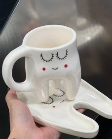 تصویر ماگ دندانپزشکی ماگ طرح دندان