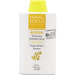 تصویر شامپو مدل Avenia مناسب موهای خشک 200میل درمال فوکوس Dermal Focus Avenia Intense Hydrating Shampoo 200ml