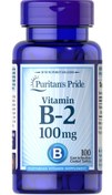 تصویر ویتامین ب 2 100 میلی گرمی پیوریتنز پراید / Puritan’s Pride 100 MG Vitamin B-2 