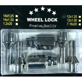 تصویر پیچ ضد سرقت قفل رینگ پراید 