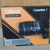 تصویر تبدیل لنزهای کانن EF به دوربین های میکروچهارسوم برند Commlite 