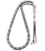 تصویر تسبیح نقره ترک 