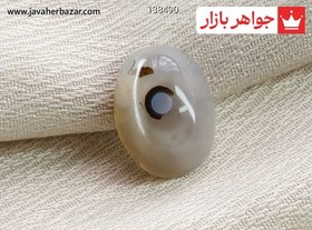 تصویر نگین عقیق باباقوری زیبا کد 138490 