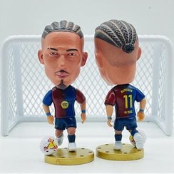 تصویر اکشن فیگور رافینیا بارسلونا سایز ۷ سانتی‌متر 