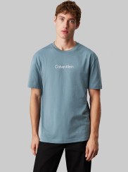 تصویر تی‌شرت یقه گرد با طرح لوگو برند Calvin Klein Logo Print Crew Neck T-Shirt