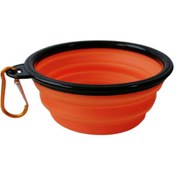 تصویر ظرف غذا سیلیکونی تاشو درجه یک 500 میلی Pet Bowls for Dogs & Cats 500ml