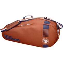 تصویر ساک ۳ راکته تنیس ویلسون کد WR۸۰۲۶۳۰۱۰۰۱ مدل Roland Garros رنگ نارنجی 