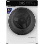 تصویر ماشین لباسشویی اتوماتیک سام مدل DD-P1485/W ظرفیت 9 کیلوگرم Sam DD-P1485/W Washing Machine 9 Kg