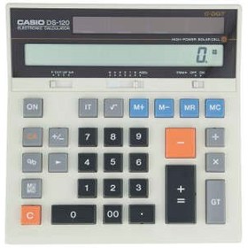 تصویر ماشین حساب کاسیو مدل DS-120 