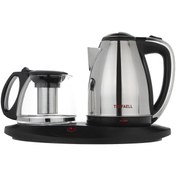 تصویر چای ساز تفال مدل TF200 ظرفیت ۲ لیتر با کتری استیل 