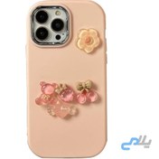 تصویر قاب گوشی Sweet عروسک شیشه ای صورتی برای آیفون Sweet Pink Glass Doll Phone Case for iPhone