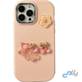 تصویر قاب گوشی Sweet عروسک شیشه ای صورتی برای آیفون Sweet Pink Glass Doll Phone Case for iPhone