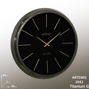 تصویر ساعت دیواری آرتمیس۲۰۴۲ - تیتانیوم Artemis