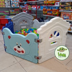 تصویر استخر توپ کودک شادی ۶ ضلعی 