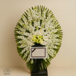 تصویر تاج گل ترحیم کد 3002 