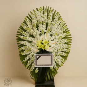 تصویر تاج گل ترحیم کد 3002 