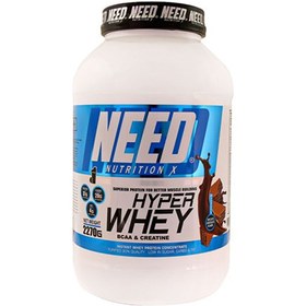 تصویر هایپر وی نید نوتریشن 2270 گرم | Need Hyper Whey Protein Powder 2270 Gr 