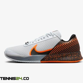 تصویر کفش تنیس مردانه نایک NikeCourt Vapor Pro 2 Premium Clay - طوسی 